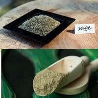 rubbed sage vs ground sage