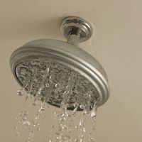shower head drips