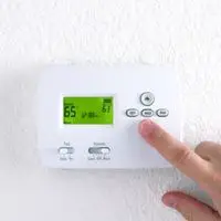 thermostat changes set temperature on its own