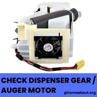 check dispenser gearauger motor