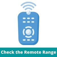check the remote range