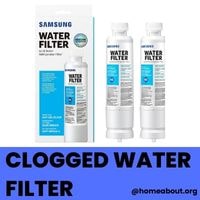 clogged water filter