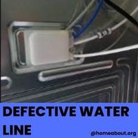 defective water line