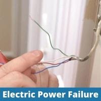 electric power failure