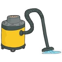 how to use shop vac for water