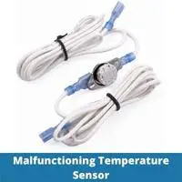 malfunctioning temperature sensor