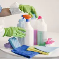 preparation of cleaning