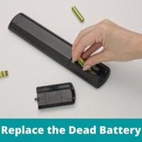 replace the dead battery