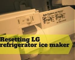 resetting lg refrigerator ice maker 2022