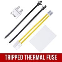 tripped thermal fuse