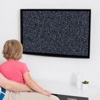 tv screen goes black for a second then comes back 2022