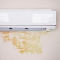 water dripping from split ac indoor unit