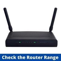 check the router range