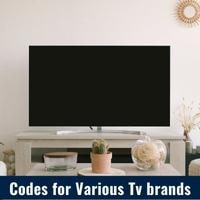 codes for various tv brands