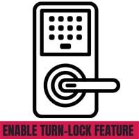 enable turn lock feature