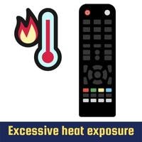 excessive heat exposure