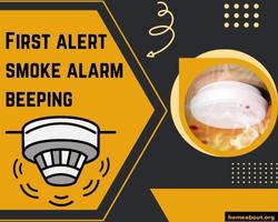 first alert smoke alarm beeping