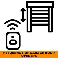 frequency of garage door openers