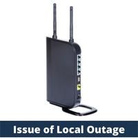 issue of local outage