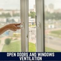 open doors and windows ventilation