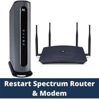 restart spectrum router & modem