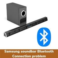 samsung soundbar bluetooth connection problem