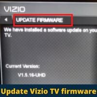 update vizio tv firmware