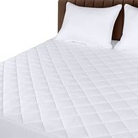 utopia elastic fitted mattress pad