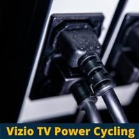 vizio tv power cycling