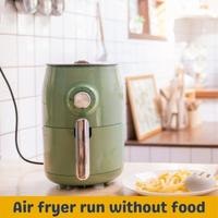 air fryer run without food