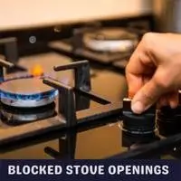 blocked stove openings