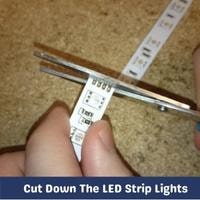 cut down the led strip lights