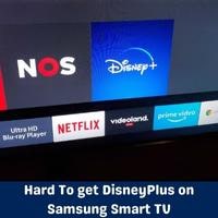 hard to get disneyplus on samsung smart tv