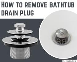 how to remove bathtub drain plug