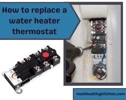 how to replace a water heater thermostat 2022