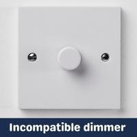 incompatible dimmer