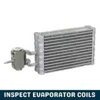 inspect evaporator coils