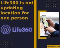life360 is not updating location for one person