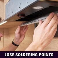 lose soldering points