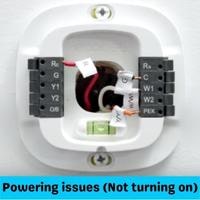 powering issues (not turning on)