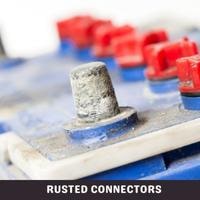 rusted connectors