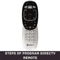 steps of program directv remote