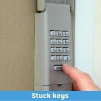 stuck keys