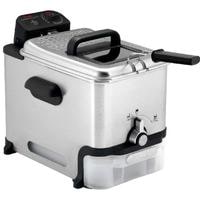 t fal deep fryer with basket, stainless steel