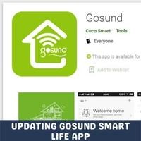 updating gosund smart life app