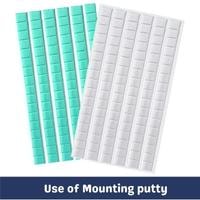 use of mounting putty