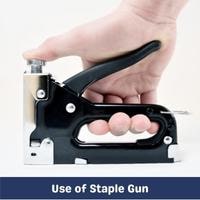 use of staple gun