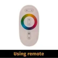 using remote