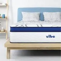 vibe 12 inch quilted gel memory foam and innerspring mattress