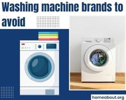 washing machine brands to avoid